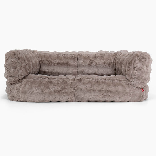 Albert Sækkestol Sofa 2 pers-Imiteret Pels Bubble Mink 01