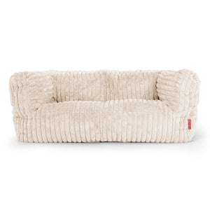 Albert Sækkestol Sofa 2 pers - Ultraplysfløjl Cremefarvet