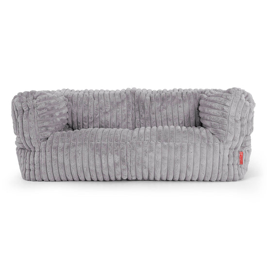 Albert Sækkestol Sofa 2 pers - Ultraplysfløjl Grå 01