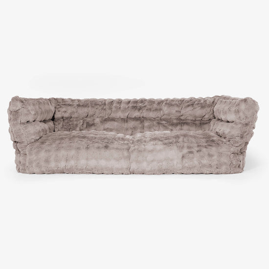 Albert Sækkestol Sofa 3 pers 2.0 - Imiteret Pels Bubble Mink 01