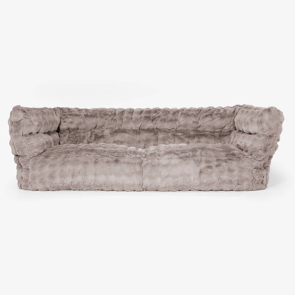 Albert Sækkestol Sofa 3 pers 2.0 - Imiteret Pels Bubble Mink 01