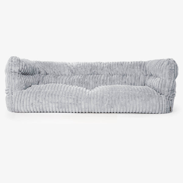 Albert Sækkestol Sofa 3 pers 2.0 - Ultraplysfløjl Andeægblå 01