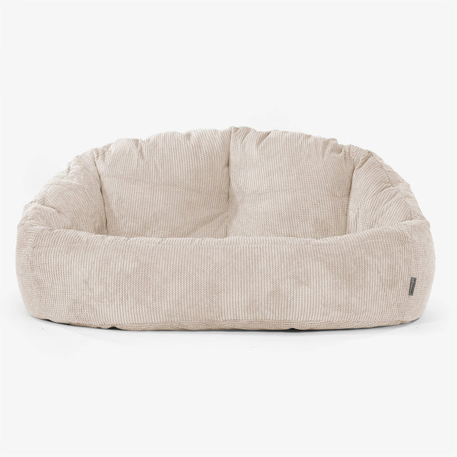 Bubble-sækkesofa - Pom Pom Cremefarvet 01