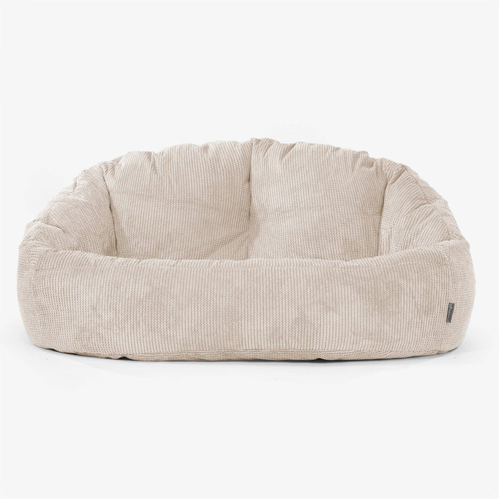 Bubble-sækkesofa - Pom Pom Cremefarvet 01