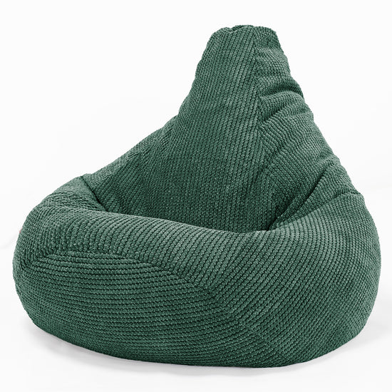 Gamer Sækkestol - Pom Pom Mosgrøn 01