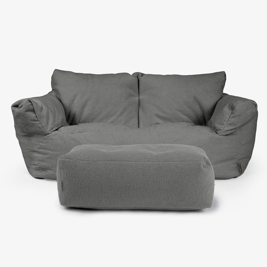 Josephine Sofasækkestol - Boucle Grå 02