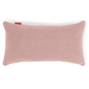 Kæmpe Pudebetræk 40 x 70cm - Boucle Lyserød