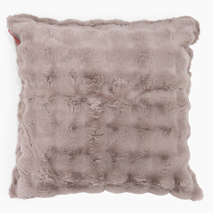Kæmpe Pudebetræk 70 x 70cm-Imiteret Pels Bubble Mink 01