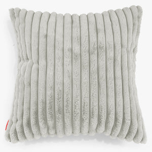 Kæmpe Pudebetræk 70 x 70cm - Ultraplysfløjl Salviegrøn