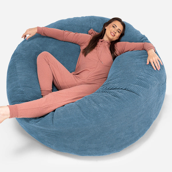 Kæmpe Sækkestol Sofa XXL 'Mega Mammut' - Pom Pom Himmel 01