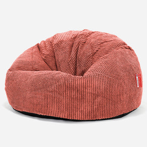 Klassisk Sækkestol - Pom Pom Græskarorange