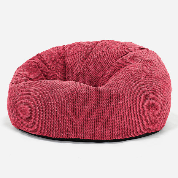 Klassisk Sækkestol Sofa - Pom Pom Pastelrød 01