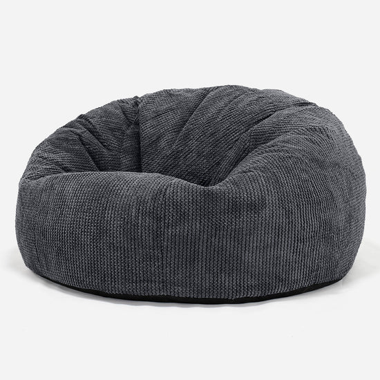 Klassisk Sækkestol Sofa - Pom Pom Sort 01