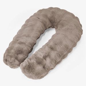 Krammepude - Imiteret Pels Bubble Mink