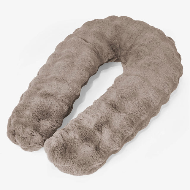 Krammepude - Imiteret Pels Bubble Mink 01