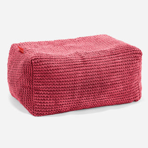 Lille Fodskammel - Pom Pom Pastelrød