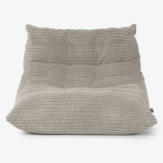 Noah Gulvstol Sækkestol - Jernbanefløjl Mink 01