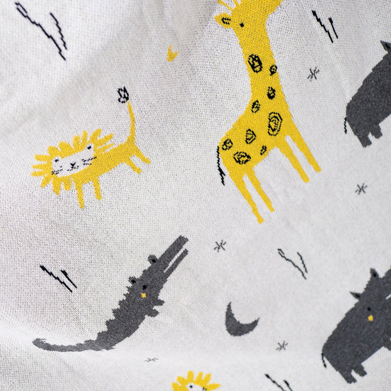 Plaid / Tæppe - Strikket Safari 04