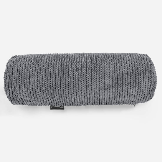 Pøllepudebetræk 20 x 55cm - Pom Pom Sort 02