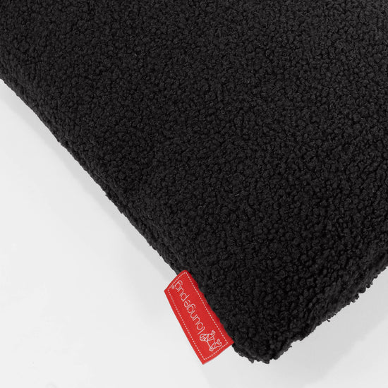 Pudebetræk 47 x 47cm - Boucle Grafit Grå 02