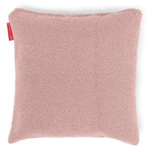 Pudebetræk 47 x 47cm - Boucle Lyserød