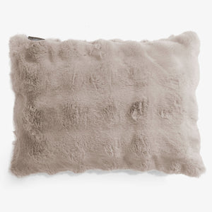 Pudebetræk 35 x 50cm - Imiteret Pels Bubble Mink