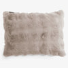 Pudebetræk 35 x 50cm - Imiteret Pels Bubble Mink 01