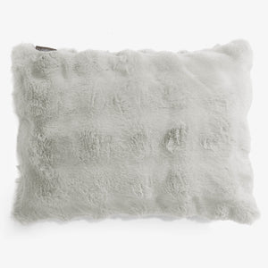 Pudebetræk 35 x 50cm - Imiteret Pels Bubble Salviegrøn