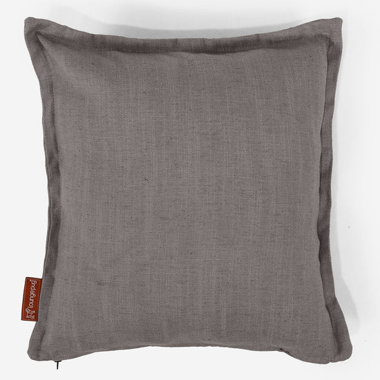 Pudebetræk 47 x 47cm - Hørlook Skifergrå 01