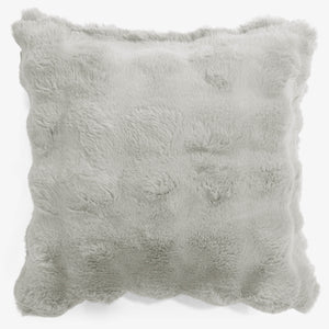 Pudebetræk 47 x 47cm - Imiteret Pels Bubble Salviegrøn