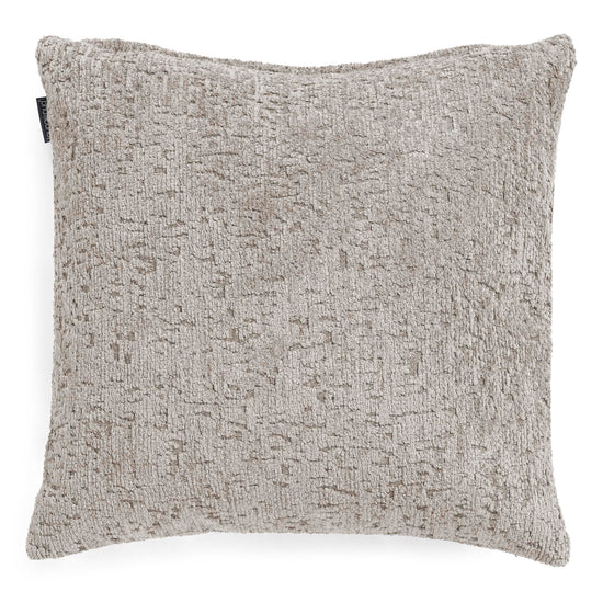 Pudebetræk 47 x 47cm - Luksus Chenille Grå 01