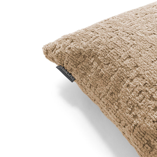 Pudebetræk 47 x 47cm - Luksus Chenille Mink 02