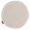 Rund Pudebetræk 50cm - Boucle Elfenben 01