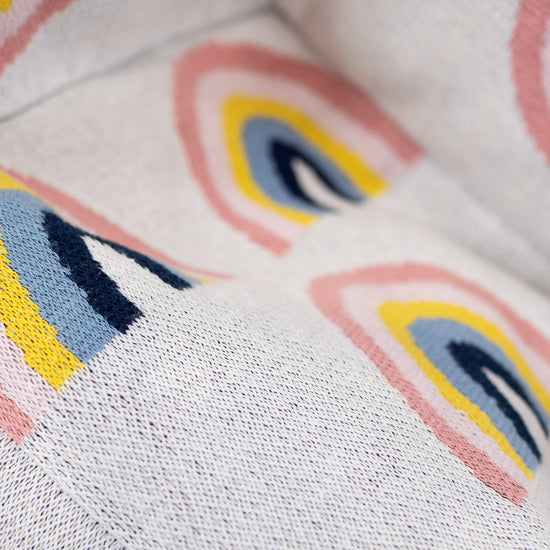 Sækkestol Børn 1-3 år - Strikket Regnbue 03