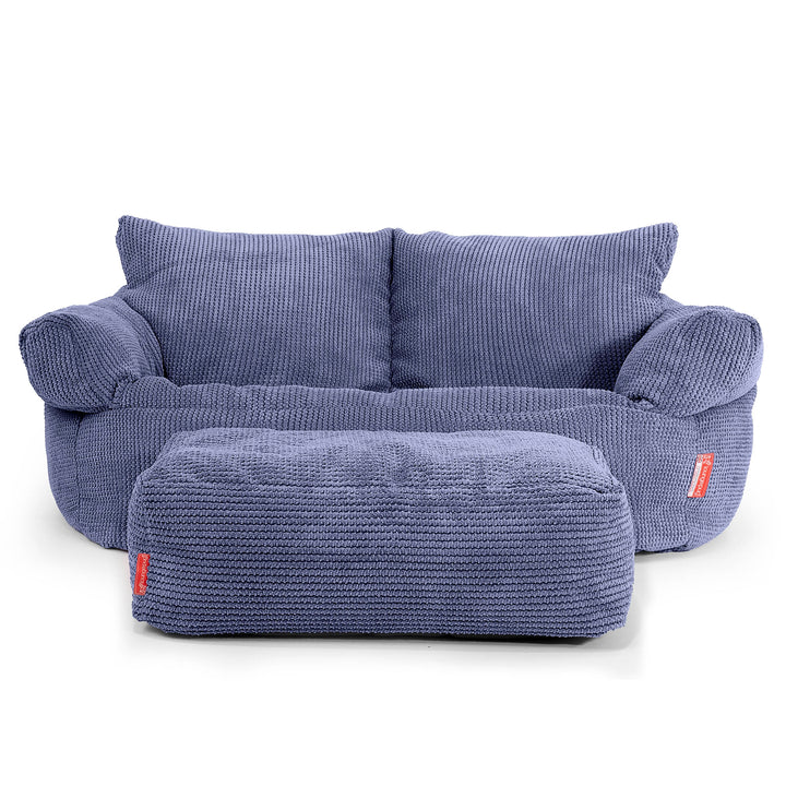 Josephine Sofasækkestol - Pom Pom Lilla 02