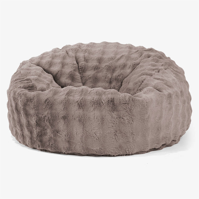 Sækkestol Sofa 'Mammut' - Imiteret Pels Bubble Mink 01