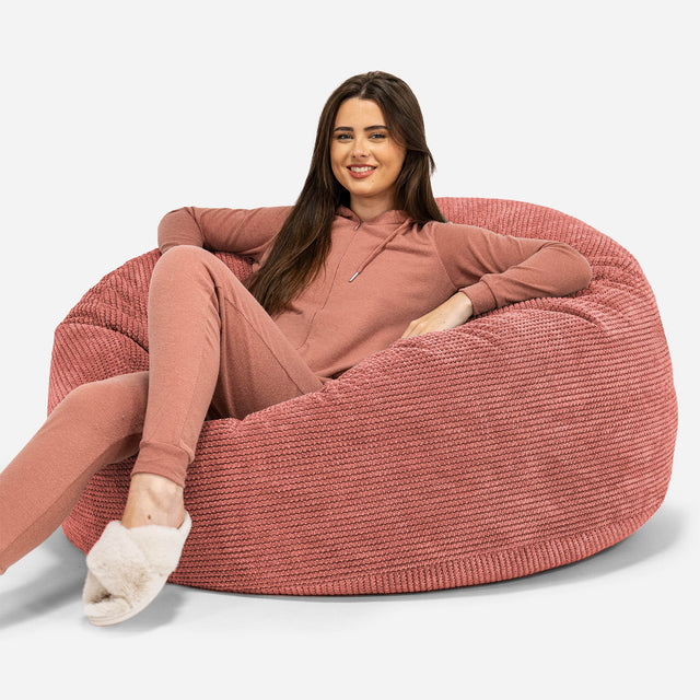 Sækkestol Sofa 'Mammut' - Pom Pom Græskarorange 01
