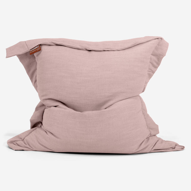 Sækkestol XL - Hørlook Rose 01