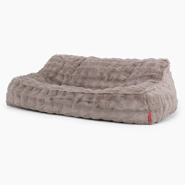 Sloucher Sækkesofa-Imiteret Pels Bubble Mink 01