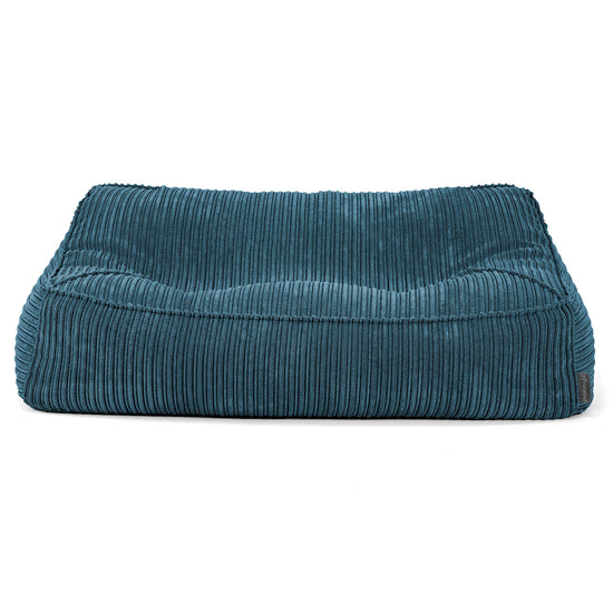 Sloucher Sækkesofa - Klassisk Jernbanefløjl Navy 01