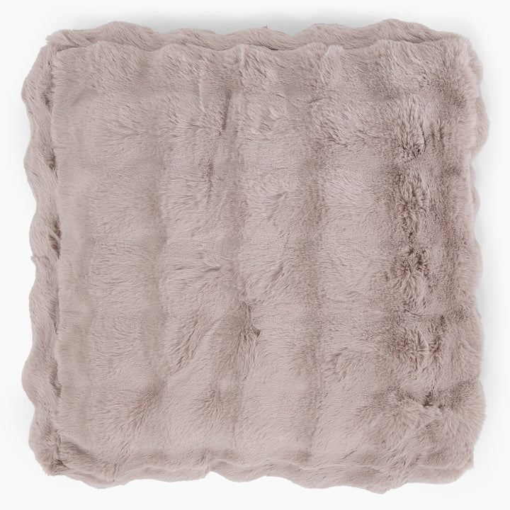 Stor Gulvpude-Imiteret Pels Bubble Mink 02