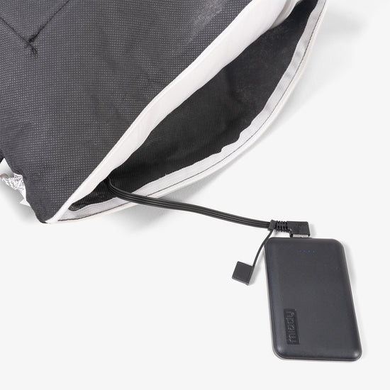 Varmepude 45 x 45cm - Sherpa Grå 05