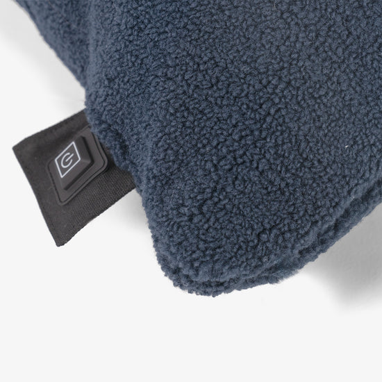 Varmepude 45 x 45cm - Sherpa Navy 02