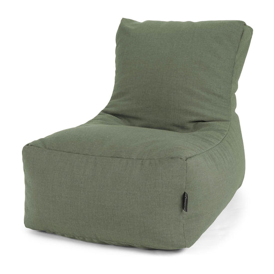 Lounge Sækkestol Udendørs - Sunbrella Olivengrøn 01