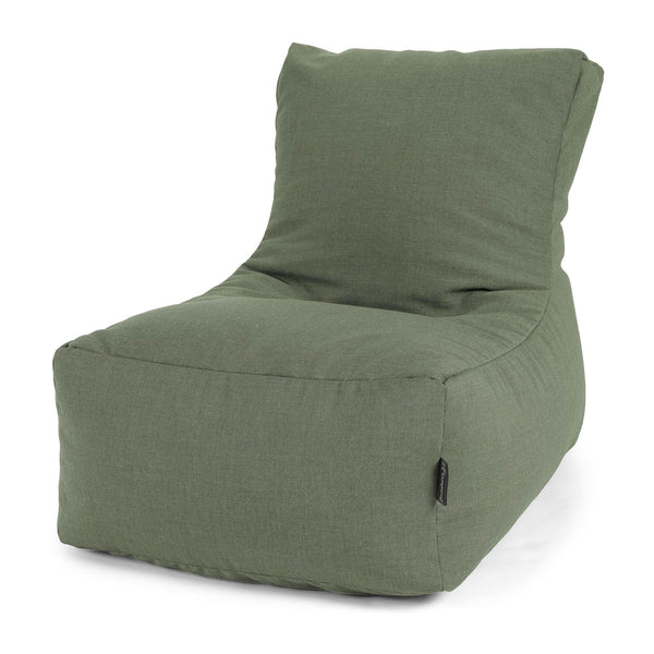 Lounge Sækkestol Udendørs - Sunbrella Olivengrøn 01