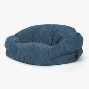 Sabine Sækkesofa - Klassisk Jernbanefløjl Navy