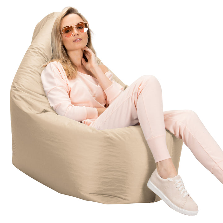 Sækkestol XXL Udendørs - SmartCanvas™ Beige 04