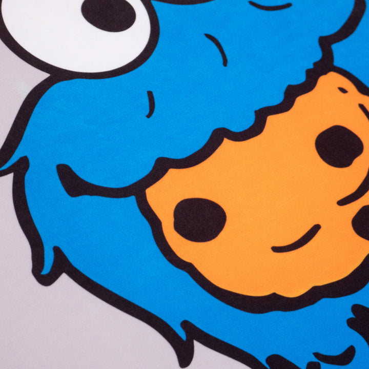 Plaid / Tæppe - Cookie Monster Grå 03