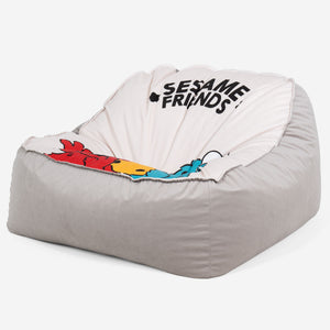 Sloucher Sækkestol - Sesame Friends