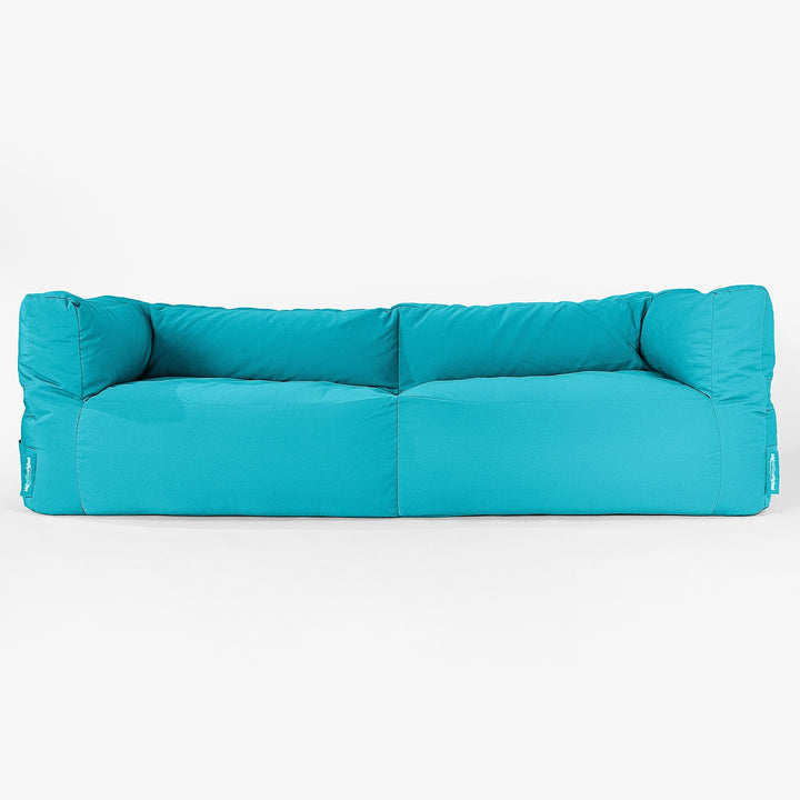 SoleiStorm™ Ultra 2000 h+ 3 Sæders Sofa Udendørs Sækkestol - Cyan 01